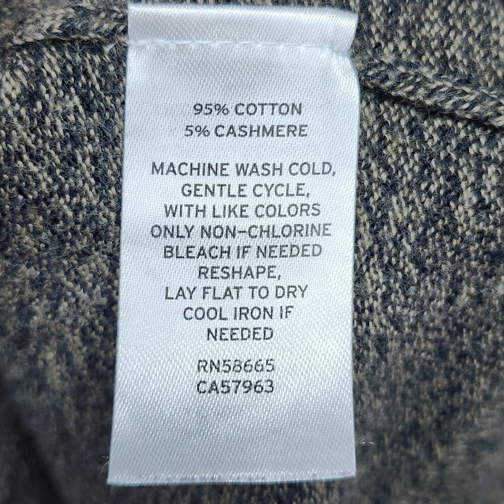 Nordstrom Cashmere Blend Sweater Men’s XL Black V Neck Lightweight Pullover Dad - Picture 8 of 11